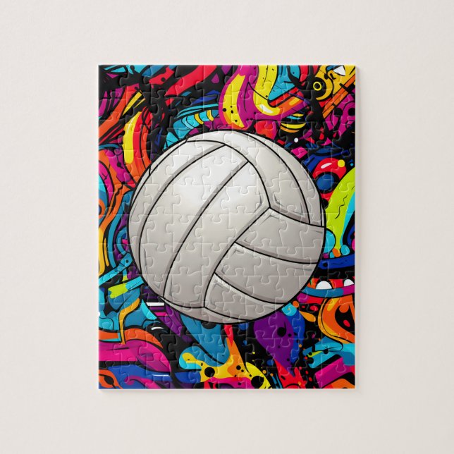 Volleyball Puzzle (Vertical)