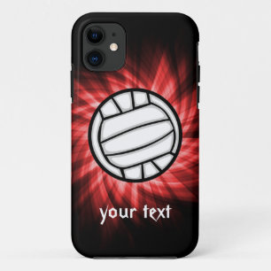 Volleyball; Red iPhone 11 Case
