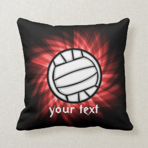 Volleyball; Red Cushion