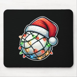 Volleyball Reindeer Funny Christmas Player Xmas Pj Mouse Mat