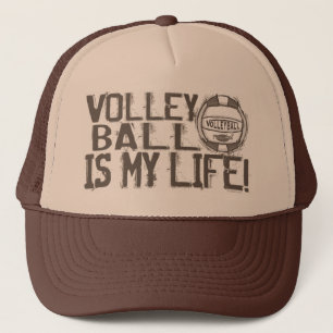 Volleyball Rocks Trucker Hat