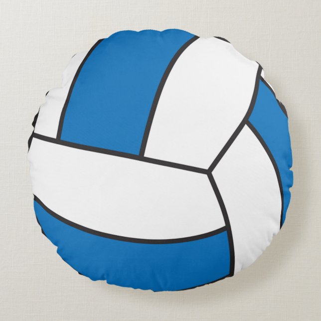 Volleyball Round Pillow (Front)