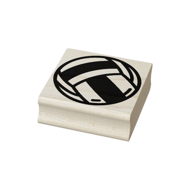 volleyball rubber stamp (Stamp)