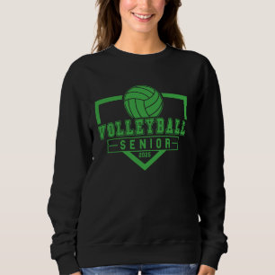 Volleyball Senior Night Volleyball Senior 2025 Gra Sweatshirt