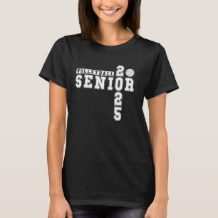Volleyball Senior Night Volleyball Senior 2025 Gra T-Shirt