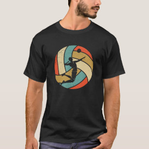 Volleyball Shirt - Vintage Retro Volleyball Player