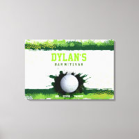 VOLLEYBALL SPLASH Bar Mitzvah Sign In Memory Board