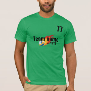 volleyball Sport Team Field day Cheer Squad T-Shirt