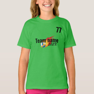 volleyball Sport Team Field day Cheer Squad T-Shirt