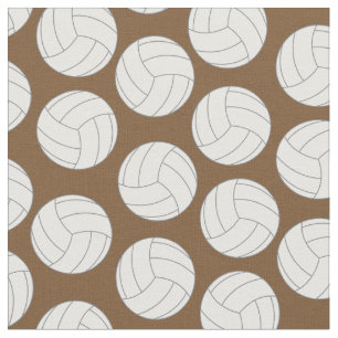 Volleyball Sports Brown Fabric