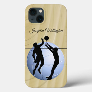 Volleyball Sports players ball personalise iPhone 13 Case