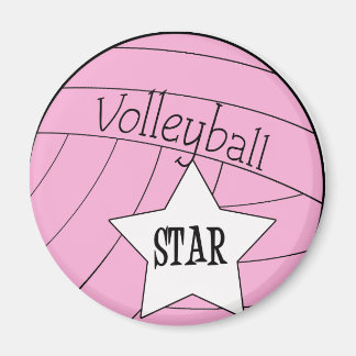 Volleyball Star Magnet