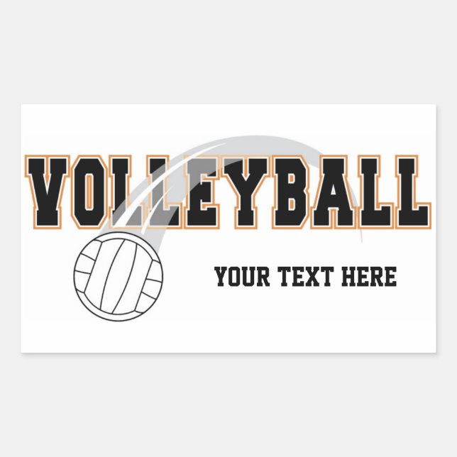 Volleyball Stickers (Front)
