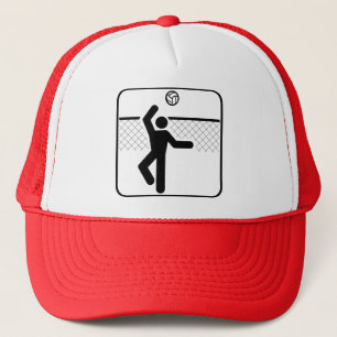 Volleyball Symbol Hat