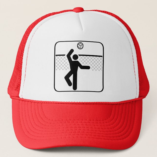 Volleyball Symbol Hat (Front)