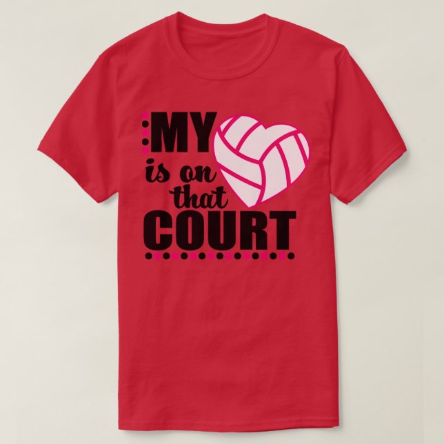 Volleyball T-Shirt (Design Front)