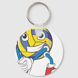 Volleyball T Shirt : Cool Volleyball T Shirts Key Ring
