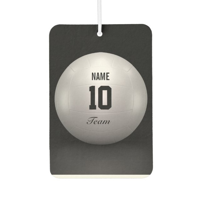 Volleyball Team Car Air Freshener (Front)