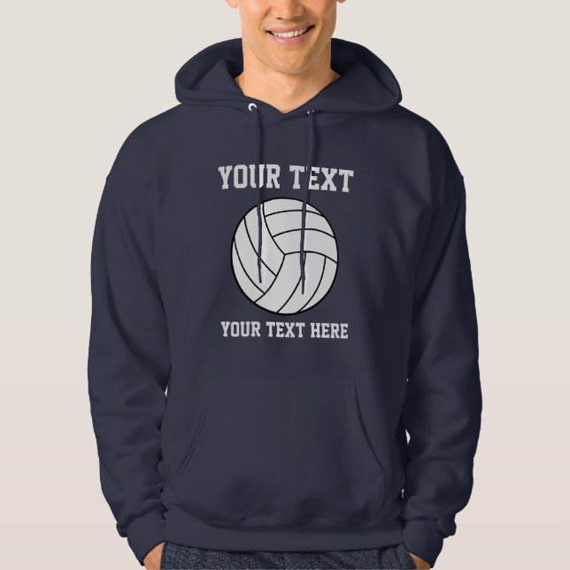 Volleyball Team Hoodie (Front)
