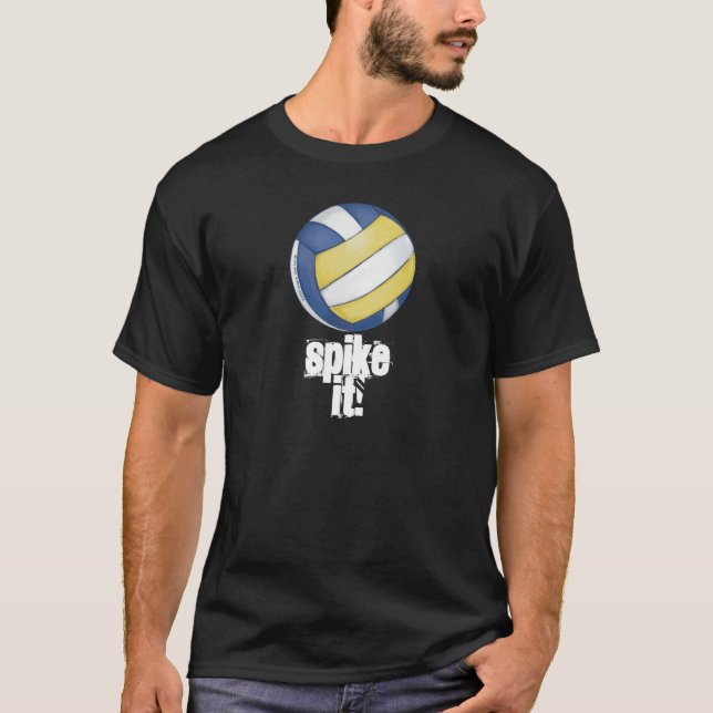 Volleyball Team Name and Number T-Shirt (Front)