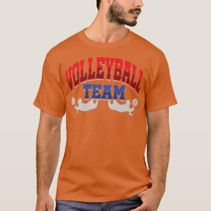 Volleyball Team Player Coach Squad Ball Sports Ath T-Shirt