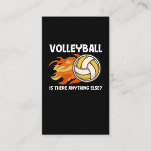 Volleyball Team Sport Smash Ball Attacker Sport Business Card