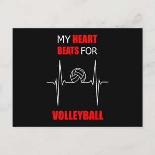 Volleyball Team Volleyball Player Beach Gift Idea Postcard