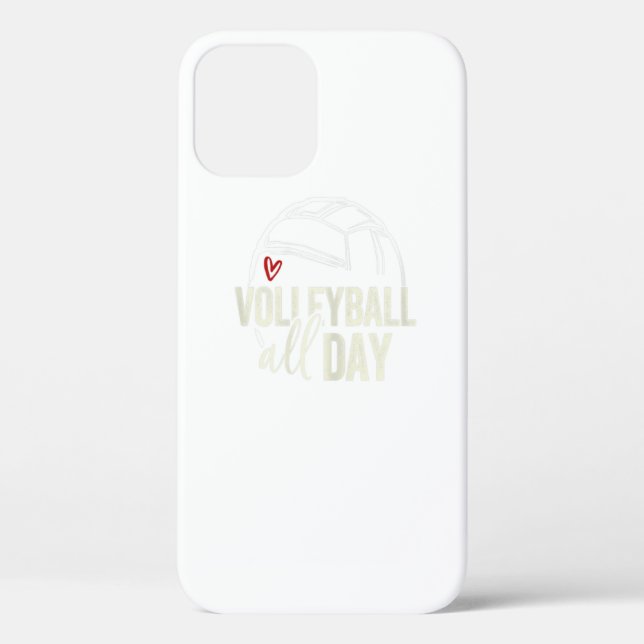 Volleyball Teen Girl Women Volleyball Graphic Voll Case-Mate iPhone Case (Back)