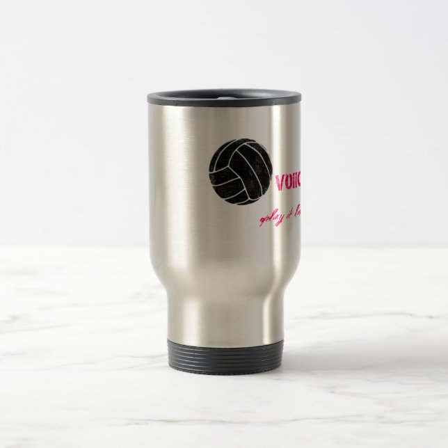 Volleyball Travel Mug (Center)
