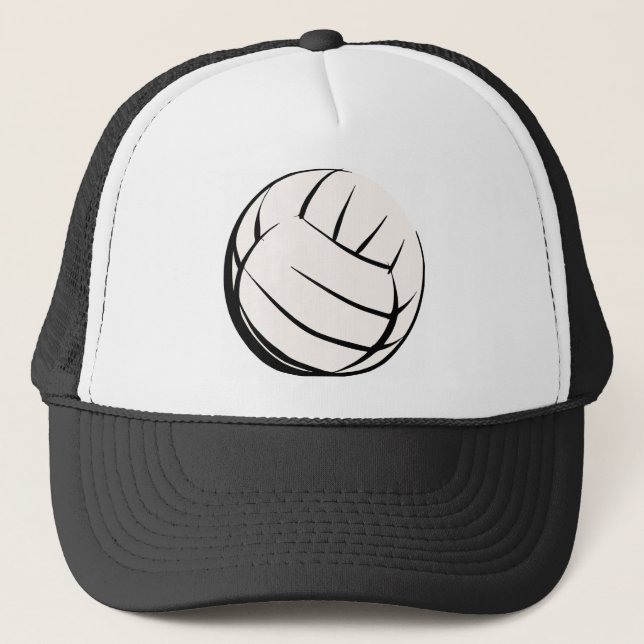 Volleyball Trucker Hat (Front)