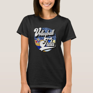 Volleyball Tutu Vintage Volleyball Family Matching T-Shirt