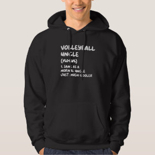 Volleyball Uncle Definition   Sports Hoodie