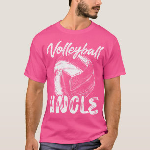 Volleyball Uncle For Men Family Matching Volleybal T-Shirt