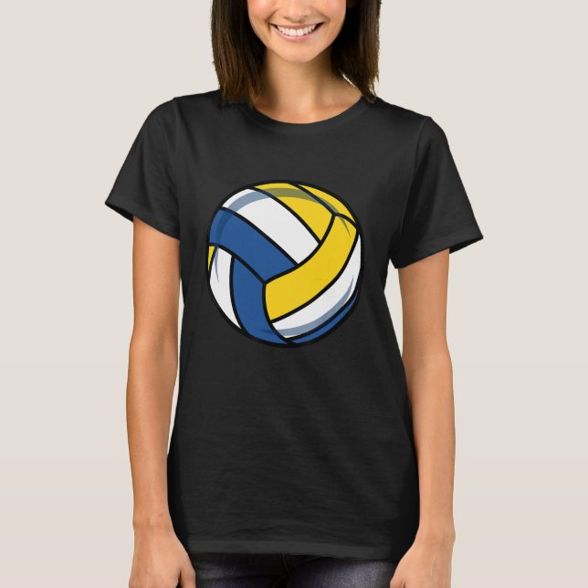Volleyball  Vball Game Player  Men Women Teens Kid T-Shirt (Front)