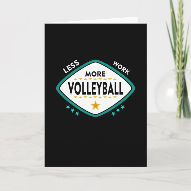 Volleyball Volleyball Player Card (Front)