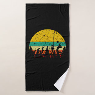 Volleyball - Volleyball Player Evolution Bath Towel