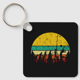 Volleyball - Volleyball Player Evolution Key Ring