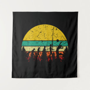 Volleyball - Volleyball Player Evolution Tapestry