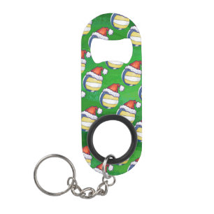 Volleyball with Christmas Hat