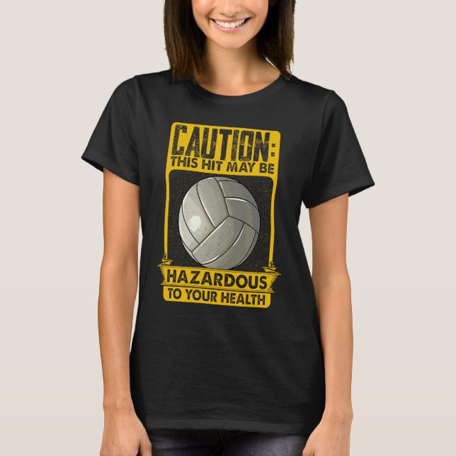 Volleyball  With Sayings Womens Sports T-Shirt (Front)