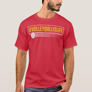 VOLLEYBALLISLIFE Gifts for BeachVolleyball players T-Shirt