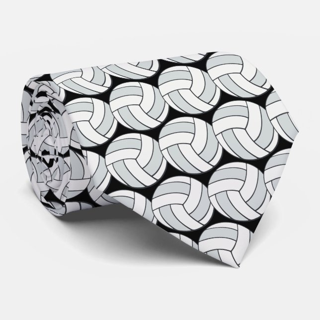 Volleyballs Tie (Rolled)