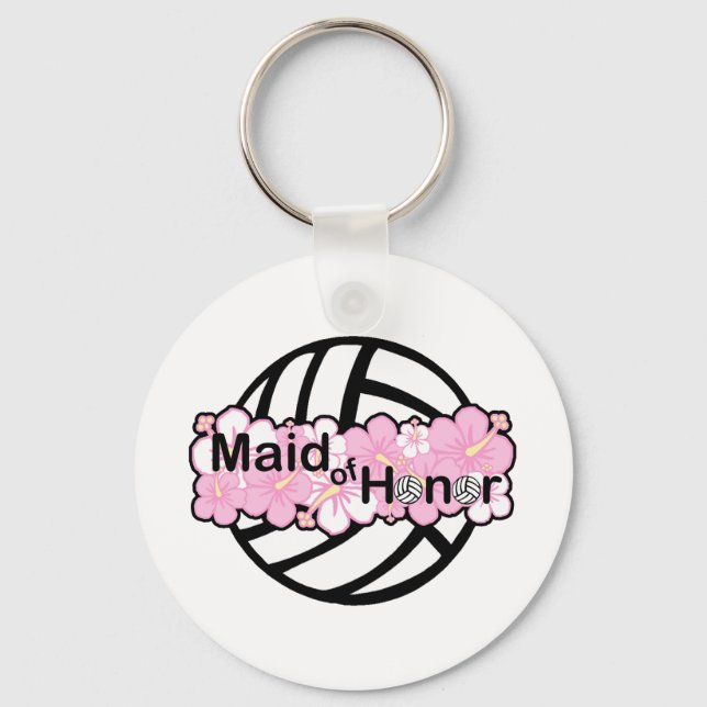 VolleyBride Maid of Honour Key Ring (Front)