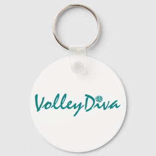 VolleyChick Diva Key Ring