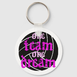 VolleyChick One Key Ring