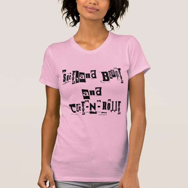 VolleyChick Sets N Bumps T-Shirt (Front)