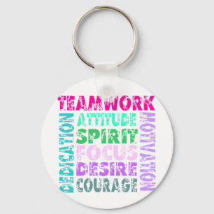 VolleyChick Teamwork Key Ring