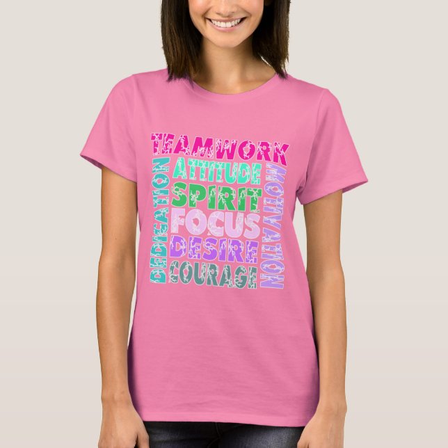 VolleyChick Teamwork T-Shirt (Front)