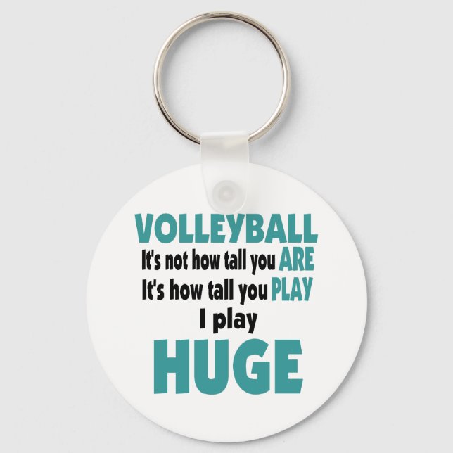 VolleyChick's Huge Key Ring (Front)