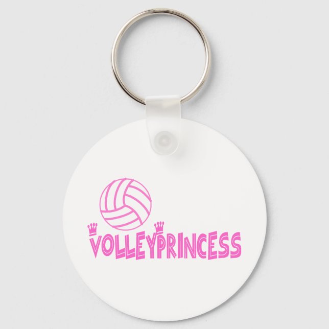 VolleyChick's Princess Key Ring (Front)